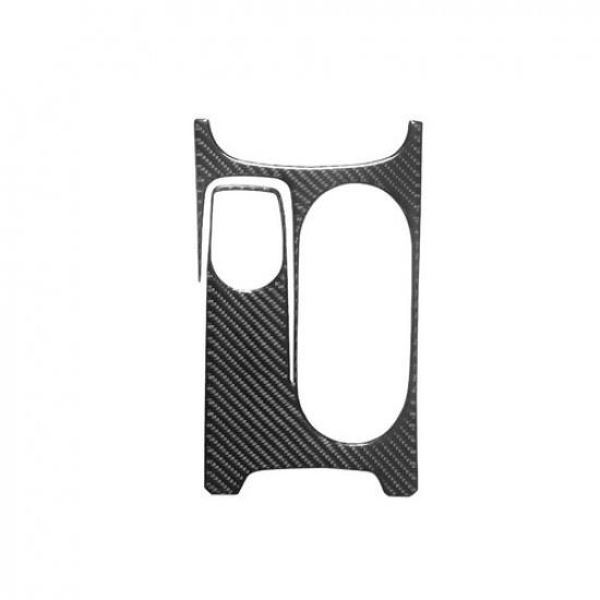 For Mercedes Benz CLA GLA Carbon Fiber Interior Center Cup Holder Cover Trim