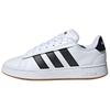 Grand Court Alpha Classic Comfortable Durable Low-Top Sneakers Unisex Sneakers White Black JQ2996