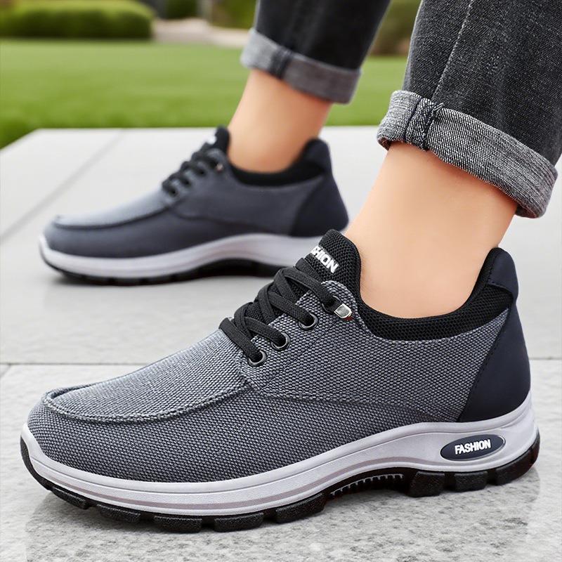 Новая Мода Мужская Обувь Модные Повседневные Кроссовки Уличные Нескользящие Прогулочные Туфли на Плоской Подошве На Шнуровке Вулканизированная Обувь для Мужчин Hombre