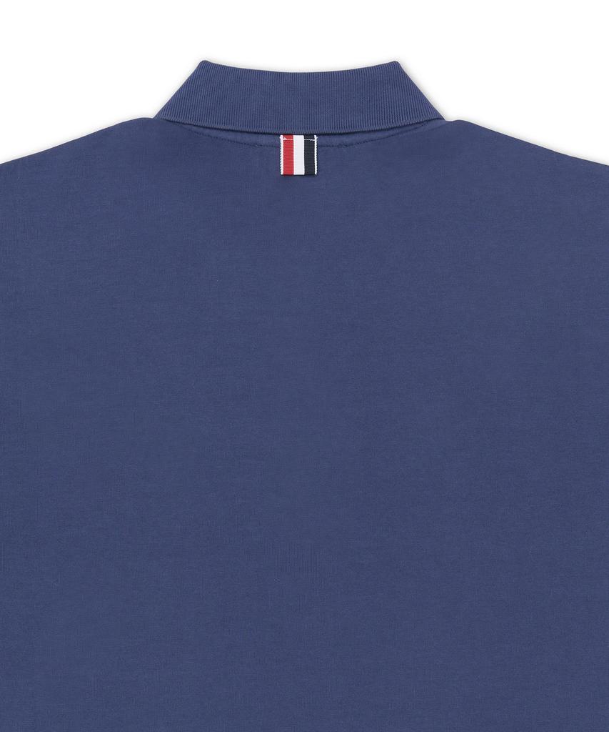 Tombeulaun Garment Overdye Jersey 4-Bar Short Sleeve Polo Shirt - Navy / Mjp236Aj0253415