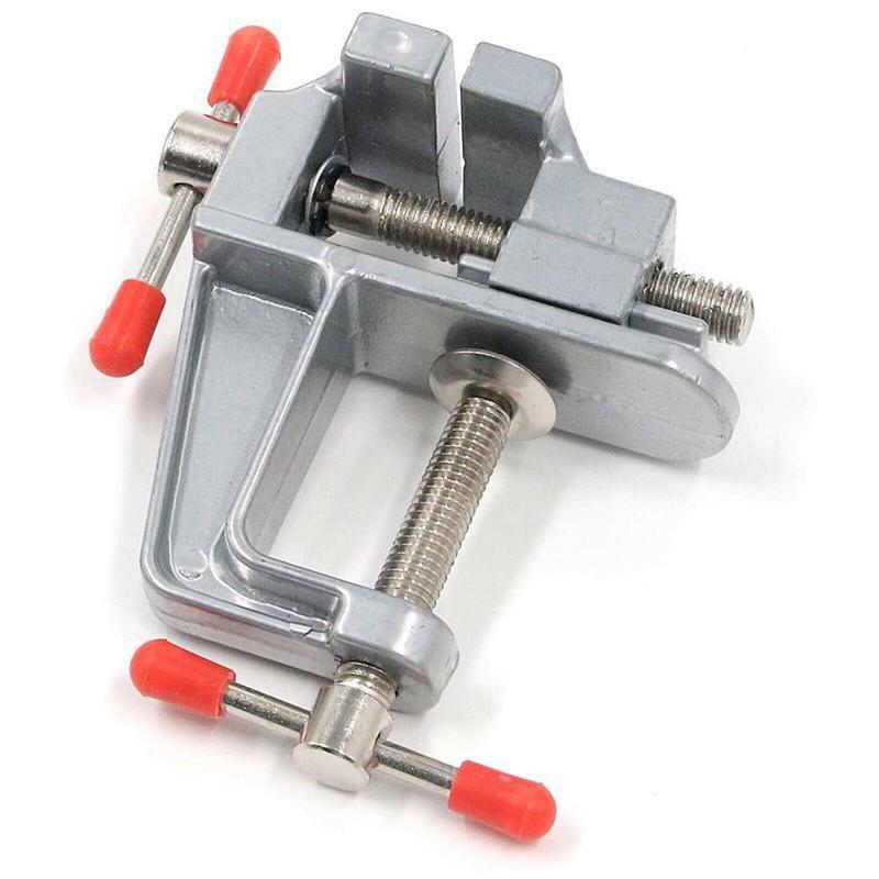 1 Pcs 360 ° Rotary Mini Bench Vise Clamp Table Swivel Lock Clamp DIY Repair Tool