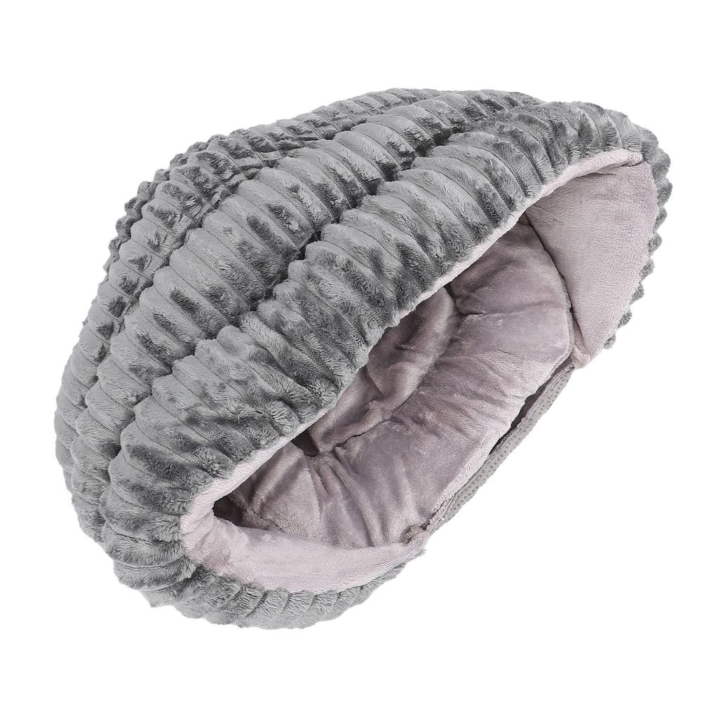 Кровать-пещера для кошек, полузакрытая, удобная, мягкая, теплая, съемная, легко моется, кровать-пещера для собак, для домашних животных