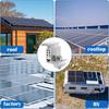 4Pcs Adjustable Solar Panel Mounting Z Brackets Solar Rail End Clamps  Solar System Accessories