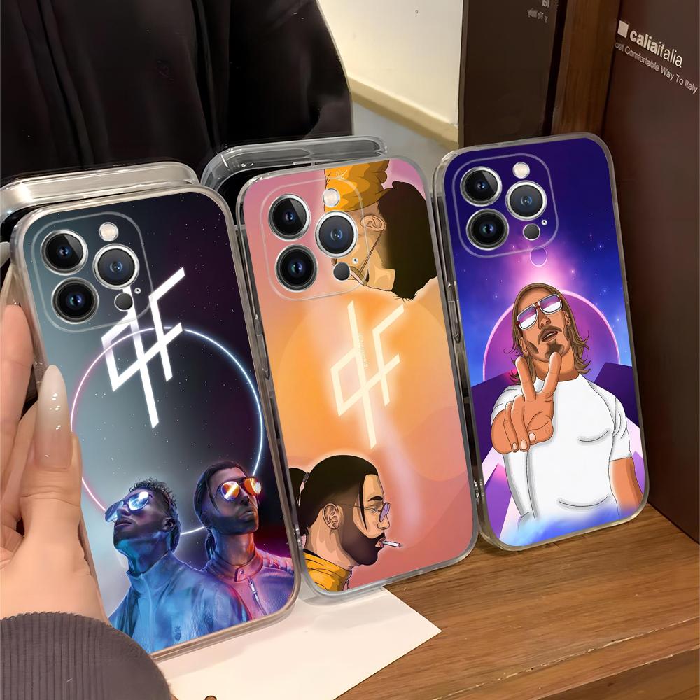 P-PNL Q-QLF Rapper Phone Case For iPhone 16 15 14 11 12 13 Mini Pro XS Max Cover 6 7 8 Plus X Funda Shell