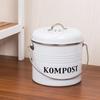 Home and Garden Compost Bin, Indoor Odorless Bucket ,Compost Caddy Bin Trash Food Waste