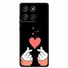 For Motorola Moto Edge 60 Pro Edge60 Pro Cute Cat Cool Tiger Soft Silicone Back Cover for Motorola Edge 60 Pro Shockproof Bumper
