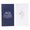 1/2/3Pcs 3D Christmas Greeting Card with Paper Envelope Foldable Pop-up 3D Tree Merry Xmas Wishes Message Card Festive Decoration Holiday Party Gift