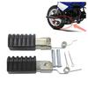 Footpegs Foot Pegs For Yamaha PW50 80 PW50 PW80 For Kawasaki KLX 110 for Honda XR/CRF 50/70 Pit Bikes 50cc 70cc 110cc 125cc