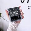 Для Samsung Galaxy Z Flip 4 3 прозрачный блестящий чехол с мечтательными звездами, прозрачная противоударная задняя крышка для Samsung Z Flip4 Zflip3, чехол