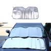 1Pc 1Pc Car Windshield Windscreen Sun Shade Sunshade Visor Reflective Thermal Screen Single Sided Aluminum Film Foam Sun Shield