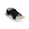 Adidas Comfort Sandal Sports Breathable Kids Sandals Kids Sandals Black White FY8856