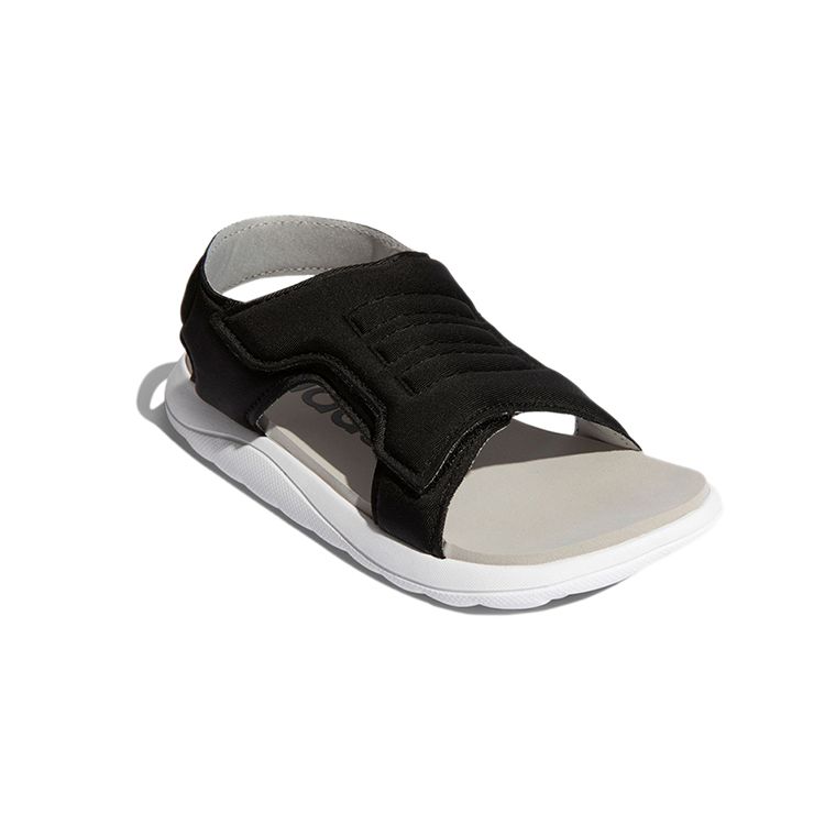 Adidas Comfort Sandal Sports Breathable Kids Sandals Kids Sandals Black White FY8856