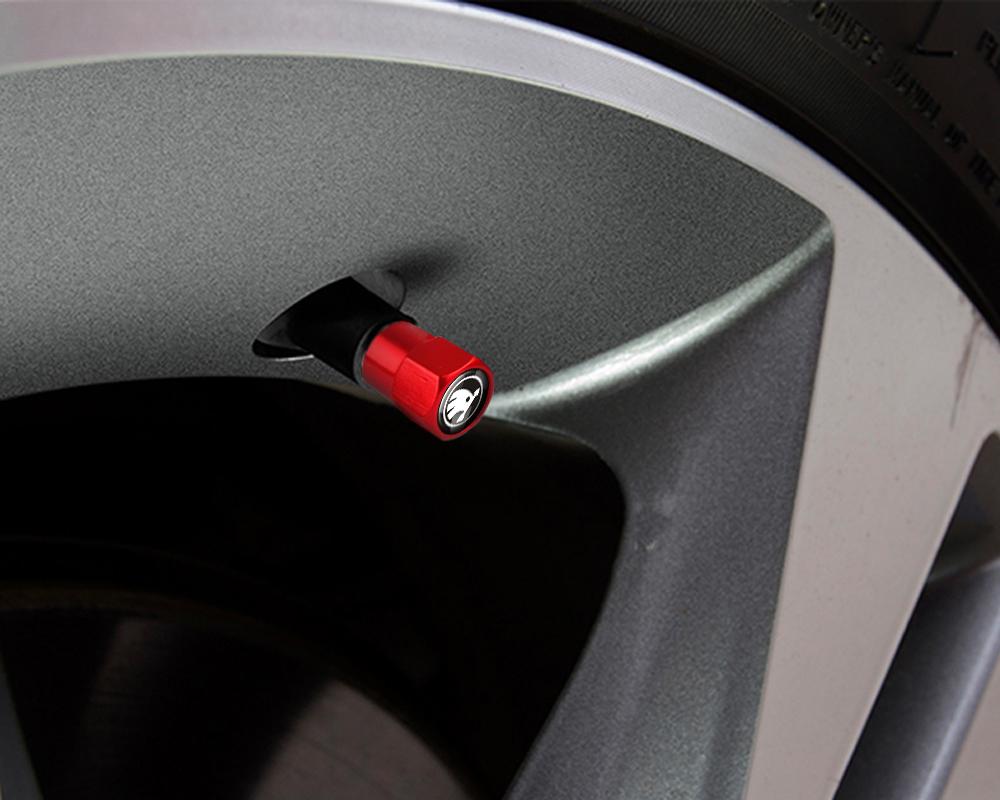 2026 Hot 4PCS Car Tire Valve Cover Tire Stem Cover Dust Cover Accessories For Skoda Kodiaq Octavia 2 3 Yeti Karoq Rapid Fabia Ka