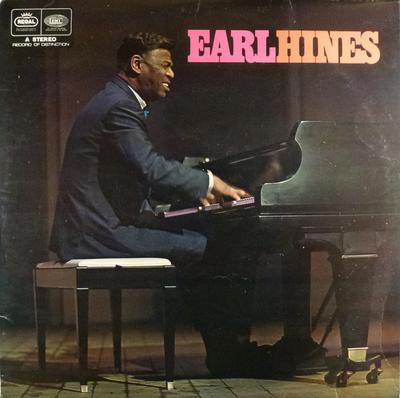 LP Пластинка EARL HINES - Earl Hines SREG1106 Regal UK Джаз Б/У