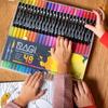Set of Double-sided Watercolour Markers - 48 Colours