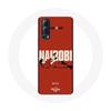 Case - Money Heist - Vivo Y72 - Soft - Red - Synthetic Protection