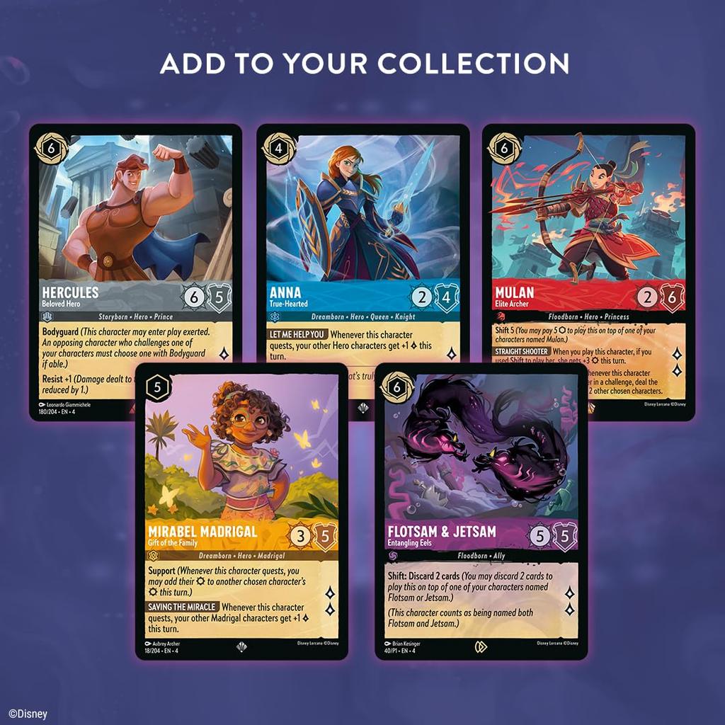 Английская версия Disney Return BOX Lorcana Урсулы