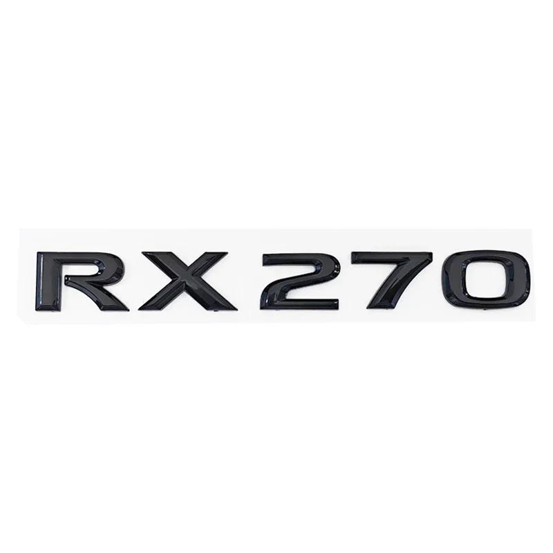 3D ABS Логотип Для Lexus GX470 LX570 LX600 RX350 RX300 Эмблема Цифры Буквы Наклейка Наклейка На Багажник Автомобиля Клейкая Наклейка Аксессуары