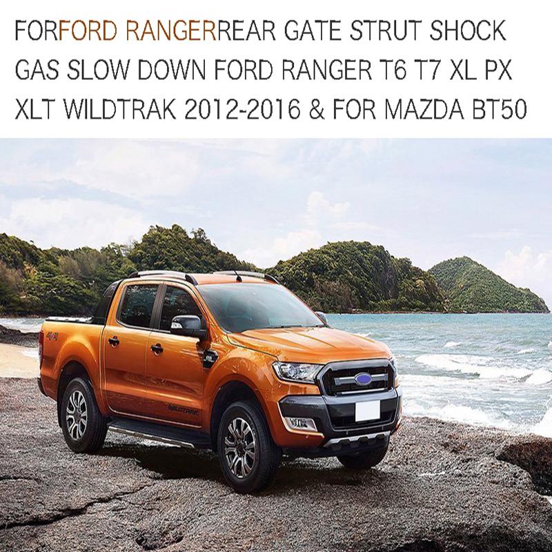 Car Accessories For Ford Ranger 2012 2013 2014 2015 2016 Rear Tailgate Strut Shock Gas Slow Down Damper Support Lift 2pcs