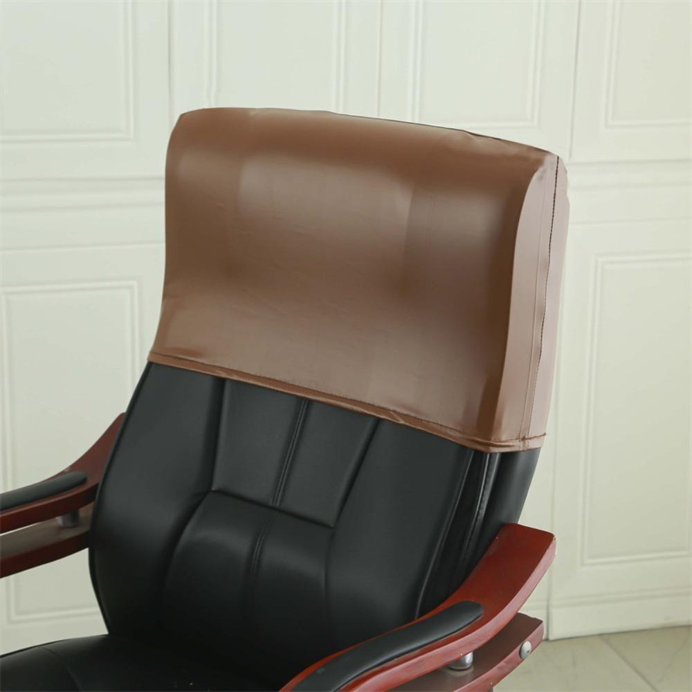 High Elasticity Chair Back Cover Waterproof Chair Head Cover Headrest Cover Furniture