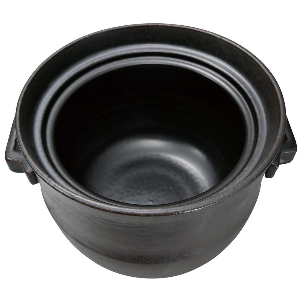 Рисоварка Suzuki Banko Ware, емкость 4 чашки, Черная, 2061-4028, 2300 мл