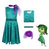NewAnime Movie Inside Out Joy Cospaly Costume Joy Anger Fear Cos Outfits For Adult Kids Halloween Stage Performance 639XFG