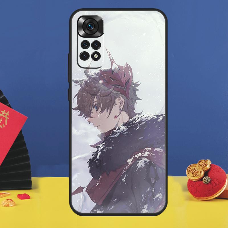 Чехол для телефона Genshin Impact Тарталья для Xiaomi Redmi Note 14 Pro 13 12 9 10 11 15 Pro Plus 10C 12C 13C 14C 15C