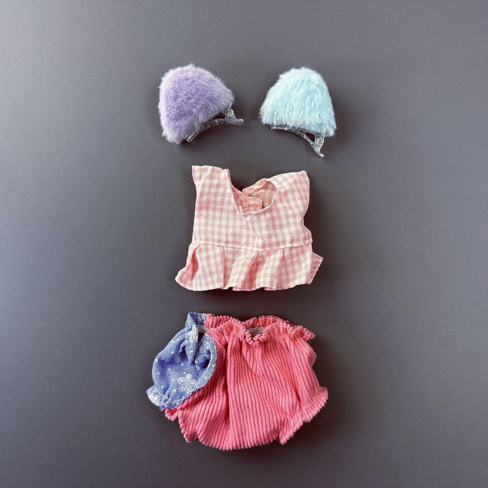 28cm Doll 28cm Doll Clothes Doll Accessories Doll Rompers Set Cute Doll Strap Dress Set Sweet Girl