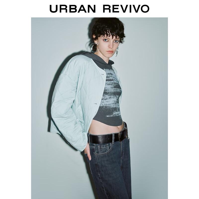 UR Women's Simple Quilted Padded Jacket