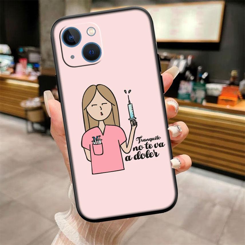 Doctor Nurse Shell Phone Case for Samsung Galaxy A11 A12 A13 A15 A52S A53 A55 A56 A70 A71 A72 A73 F06 F16 F56 S10 Plus S10e