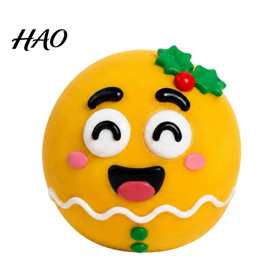 Detachable Expression Stress Ball 1/5Pcs DIY Christmas Relief Toy, Reindeer Snowman with Accessory, Soft Squeeze Sensory Party Favors Fidget Toy