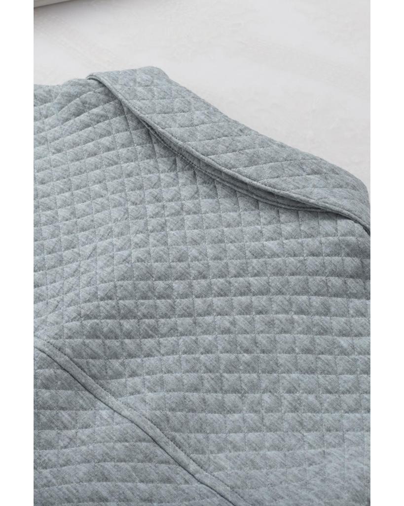 Azura Exchange Ретро-рубашка с карманом-клапаном и пуговицами