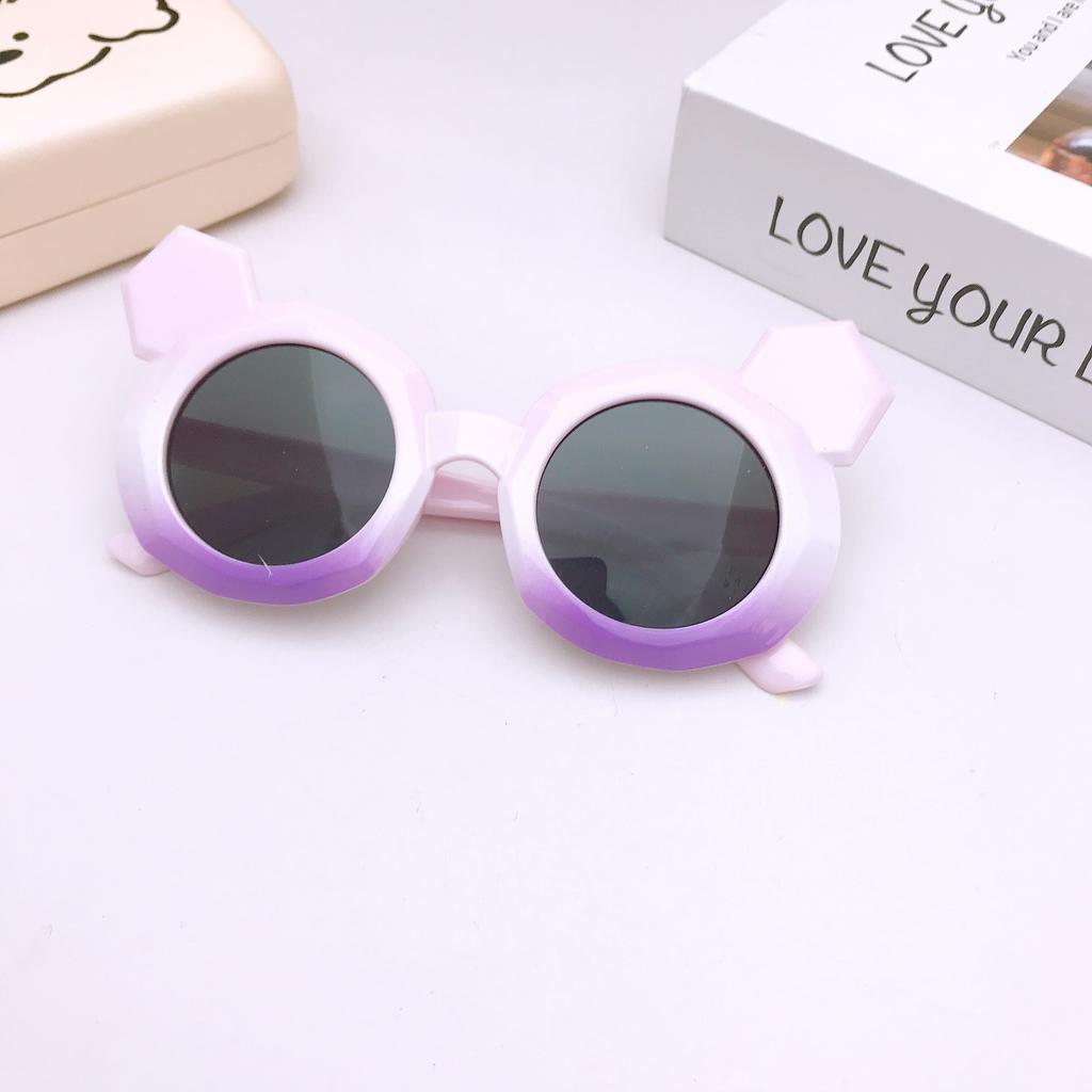 Cute Ears Children'S Sunglasses Trend Sunscreen Uv Protection Baby Sunglasses Travel Glasses