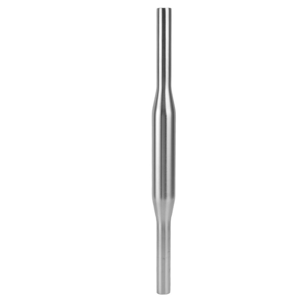 Silver Rolling Pin 304 Stainless Steel Dough Roller Durable Pizza Dough Roller Bakery Pizzeria