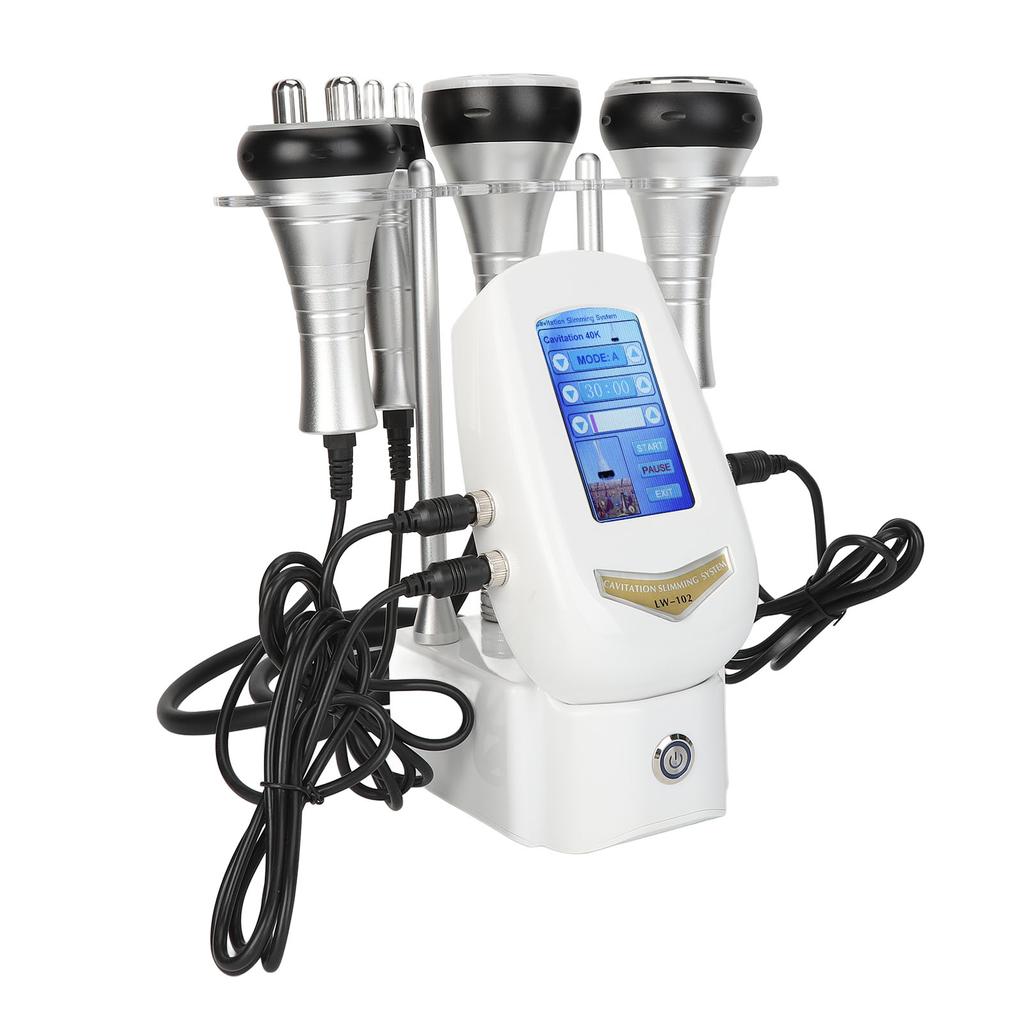 40K 4 в 1 RF Вакуумная кавитационная машина Инструмент для ухода за кожей лица Многофункциональная машина для похудения тела