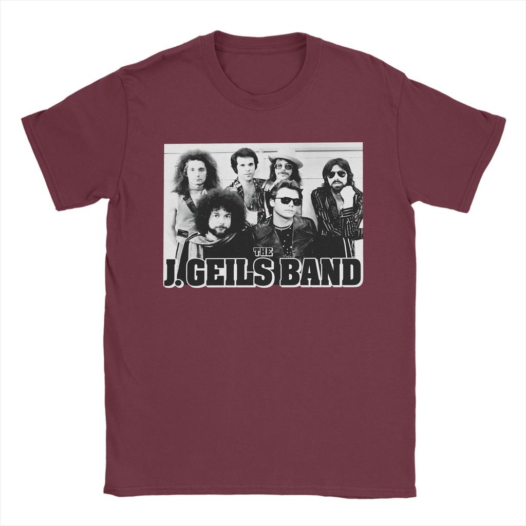 Mens Womens The J Geils Band T Shirt Cotton Graphic Printing Tee Shirts Clothing Outfits