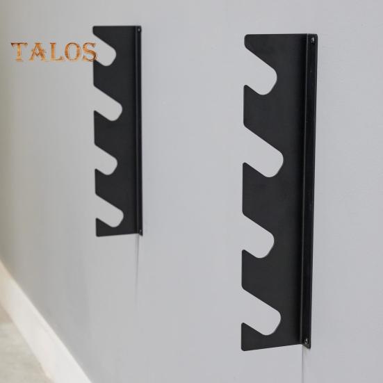 1 пара органайзеров для садовых инструментов, стойка для хранения, грузоподъемность 100 фунтов, настенное крепление, металлическая подвесная полка для хранения садовых инструментов