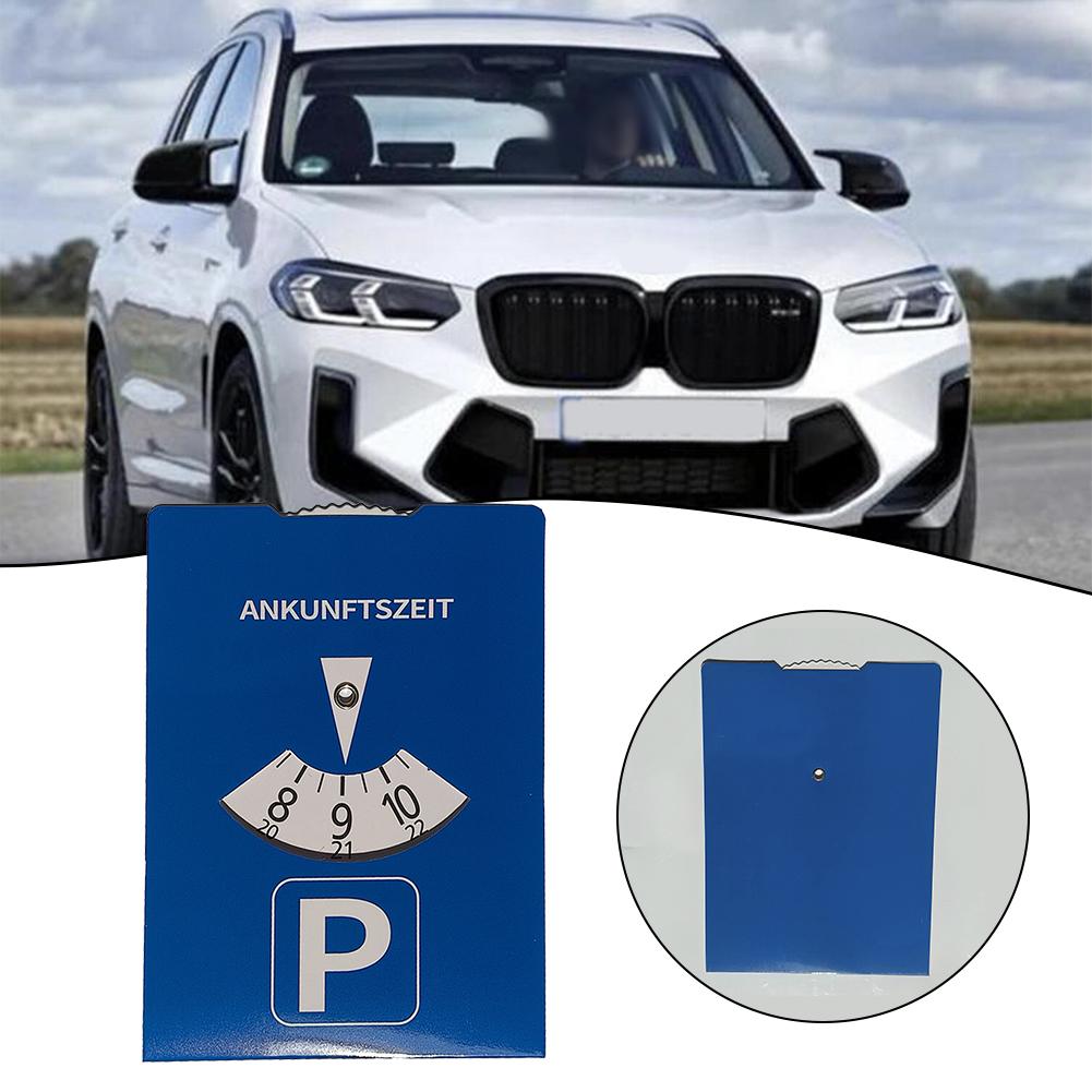 1 шт. Картонный парковочный диск для автомобиля, дружественный картонный парковочный диск для автомобилей, грузовиков, запчасти, аксессуары, синий