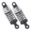 2Pcs 63mm RC Aluminium Shock Absorber Damper for TRAXXAS SLASH 2WD RC Car Upgrade PartsSilver