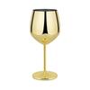 500ML Stainless Steel Red Wine Cocktail Glass Unbreakable Metal Tall Champagne Glass KTV Bar Goblet European Style Wine Glass