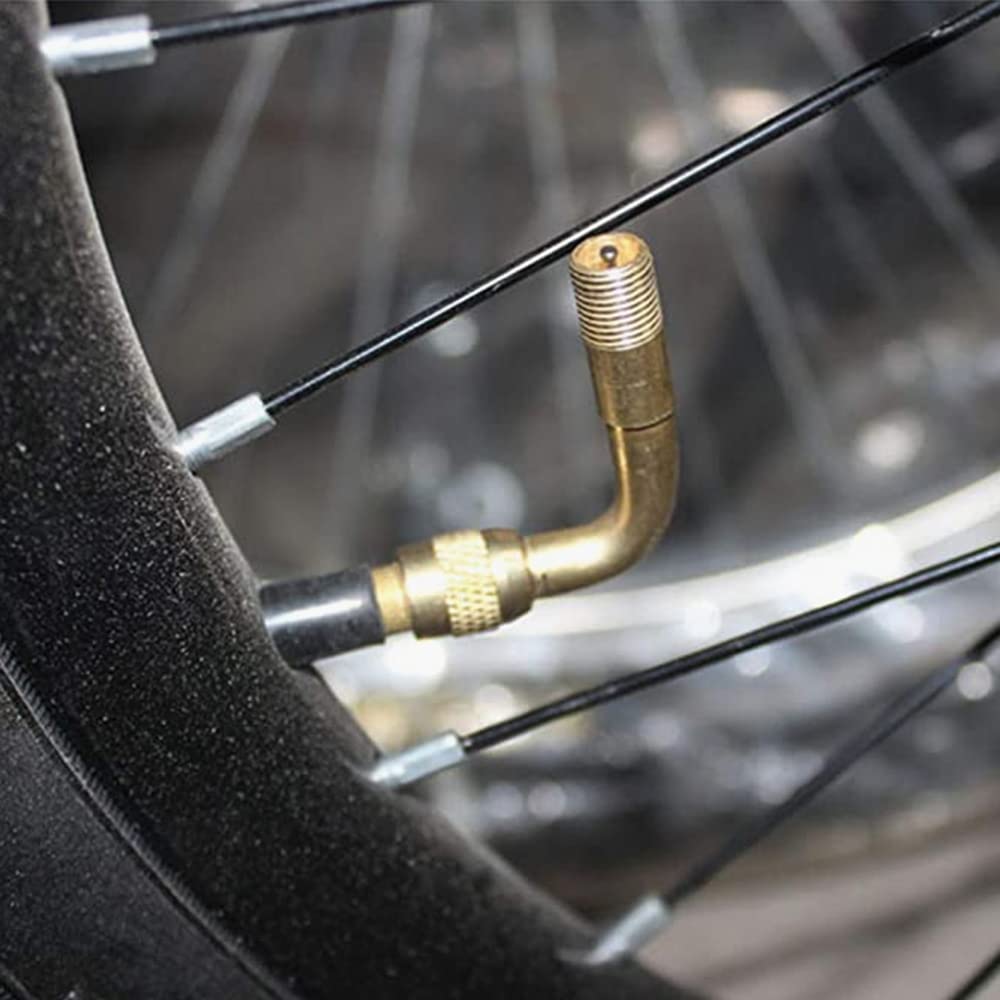 Motorcycle Air Pump, Tire Valve, Pack of 2, Valve Extension Tube, Motorcycle Air Valve,
