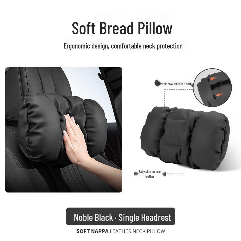 Maybach Car Headrest Neck Support Pillow for Mercedes, Li Xiang, AITO, BMW Interior