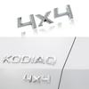 ZDVK6 Car Styling 3D Metal 4X4 Emblem Badge Sticker For Skoda Octavia  Fabia Rapid Yeti 4X4 Rear Trunk Decal Auto Accessories