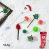 Рождественские наборы игрушек для кошек Подарки на Новый год для домашних животных Игры для охоты на кошек Игрушки для кошек Интерактивные игрушки для кошек Рождественские аксессуары