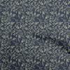 oneOone Georgette Viscose Gray Fabric Leaves Sewing Craft Projects Fabric Prints By Yard 42 Inch
