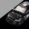 1:32 Мицубиси Лансер Эволюшн EVO Трассовая Окрашенная Спортивная Металлическая Сплавная Литая Модель Автомобиля Миниатюрное Транспортное Средство Mini GT Подарок Другу