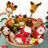 Cute Plush Santa Claus DesignDogToySmall DogChewing Squeaking Sound, Small Dog Pet Cat ToyEasy To CleanIncreases Festive AtmospherePet Christmas Gifts