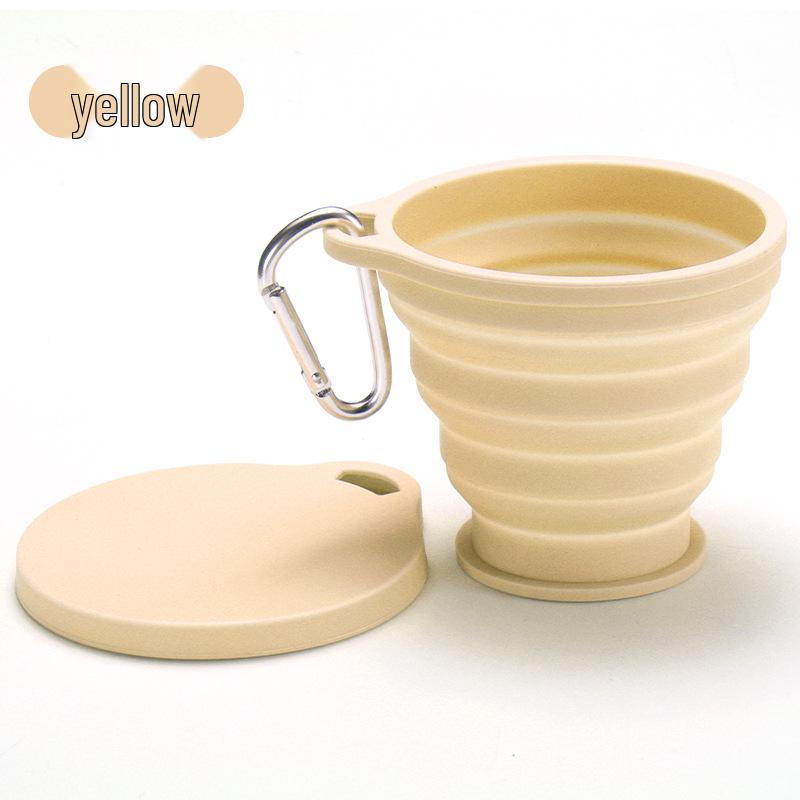 Portable Foldable Silicone Cup: On-the-Go, Food-Grade, Ideal for Outdoor Use and Mouthwash