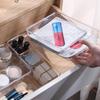 Прозрачный настольный ящик для хранения, ящик для косметики, органайзер, коробки, новый органайзер для хранения