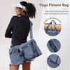 Дорожная сумка для фитнеса, водонепроницаемая дорожная сумка большой емкости с застежкой-молнией, складная сумка для выходных, дорожная сумка, женский дорожный рюкзак